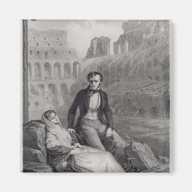 Francois Rene  Vicomte de Chateaubriand Magnet (Front)