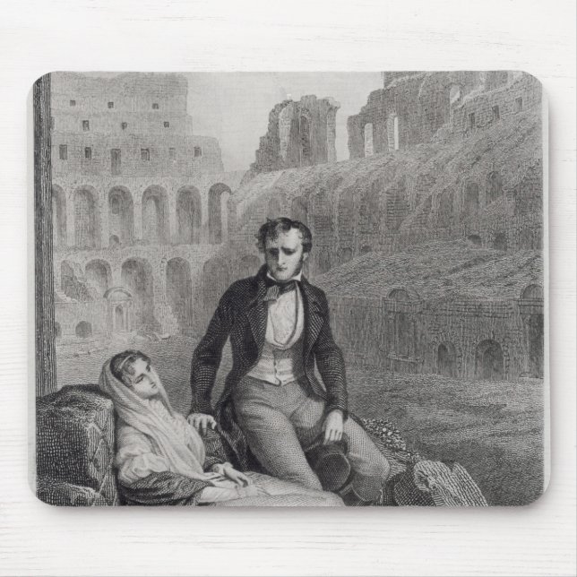 Francois Rene  Vicomte de Chateaubriand Mouse Pad (Front)