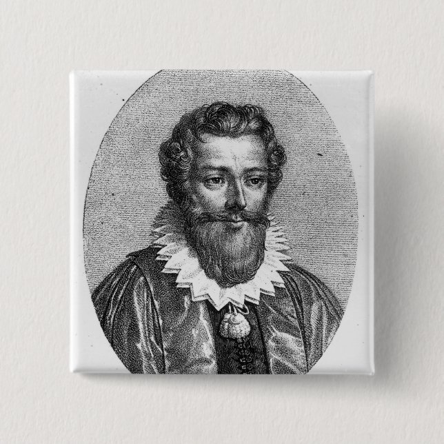 Francois Viete 15 Cm Square Badge (Front)