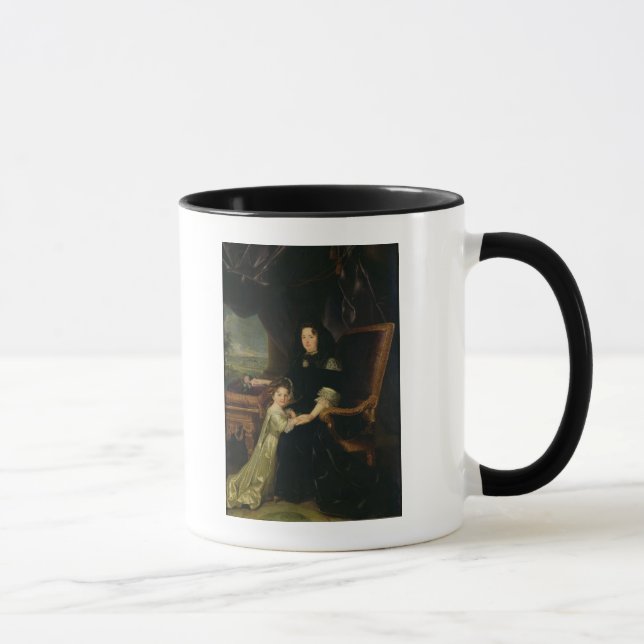 Francoise d'Aubigne Marquise of Maintenon Mug (Right)