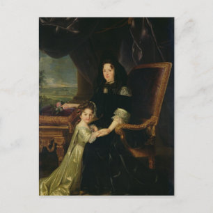 Francoise d'Aubigne Marquise of Maintenon Postcard