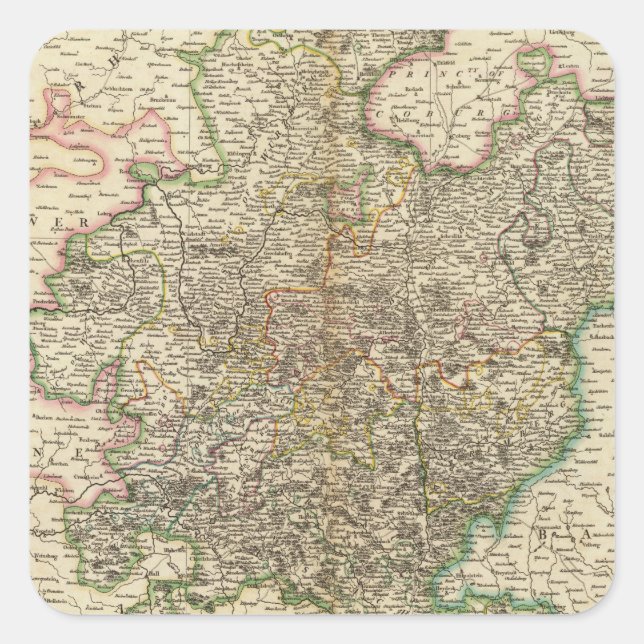 Franconia 2 square sticker (Front)