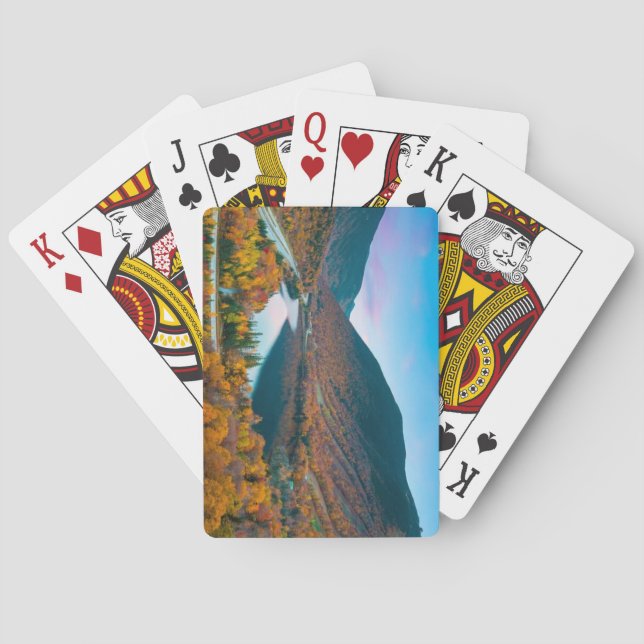 Franconia Notch State Park, New Hampshire Playing Cards (Back)