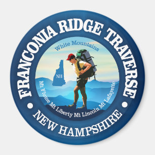Franconia Ridge Traverse (C) Magnet