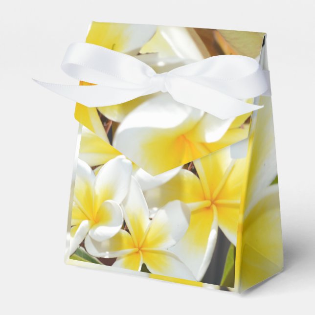 Frangipani Bouquet, Favour Box (Front Side)