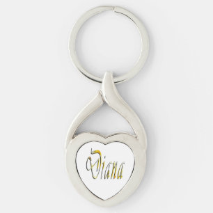 Frangipani Diana Name, Key Ring