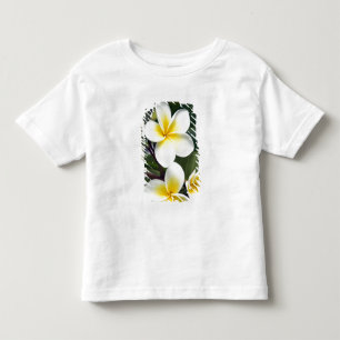 Frangipani flower Cook Islands Toddler T-Shirt