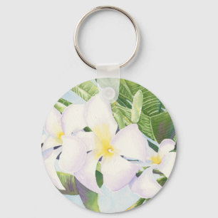 Frangipani Keychain