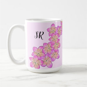 Frangipani Personalised Coffee Mug