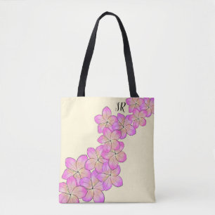 Frangipani Personalised Tote Bag