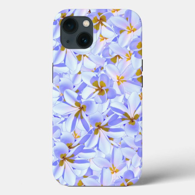 Frangipani Snowflakes,  iPhone 13 Case (Back)