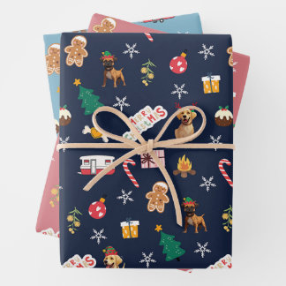 Frank & Baxter Christmas Wrapping Paper - Mixed 1