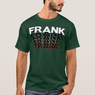 Frank Funny Retro Vintage Sunset Frank 80s 90s ret T-Shirt