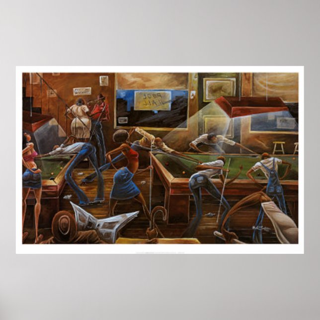 Frank Morrison-Change for a Dollar Poster (Front)