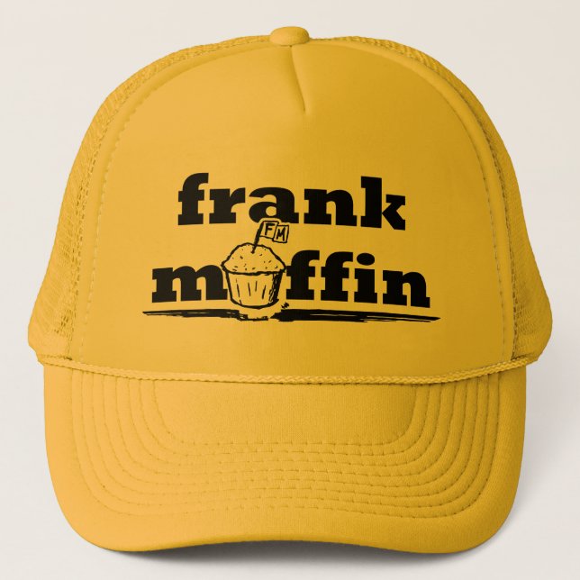 Frank Muffin Logo Trucker Hat (Front)