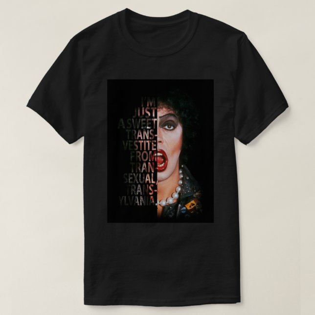 Frank N Furter Poster T-Shirt (Design Front)