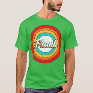 Frank Name Shirt Vintage Frank Circle