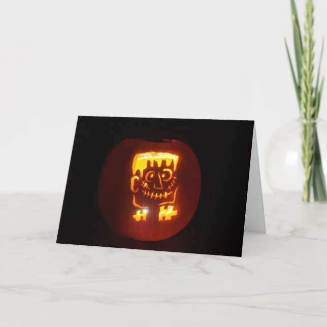 “FRANK-O'-LANTERN" Hallowe’en Card (Front)