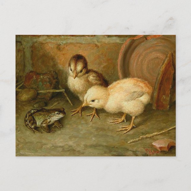 Frank Paton - You Are No Chicken Postcard (Front)