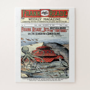 Frank Read Jr Futurist Sci-Fi, 1902 Jigsaw Puzzle