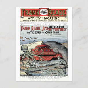 Frank Read Jr Futurist Sci-Fi, Issue 1-8, 1902 Postcard