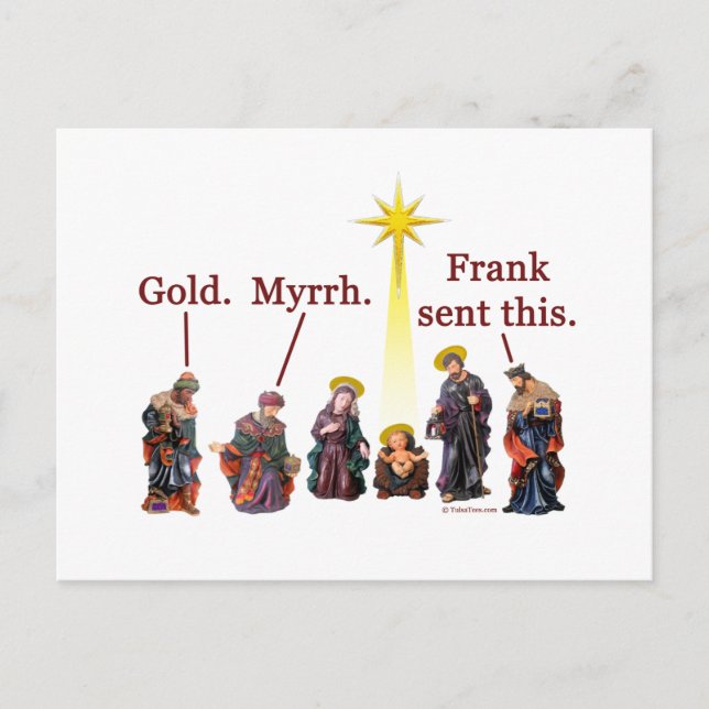 Frank Sent This Holiday Postcard (Front)