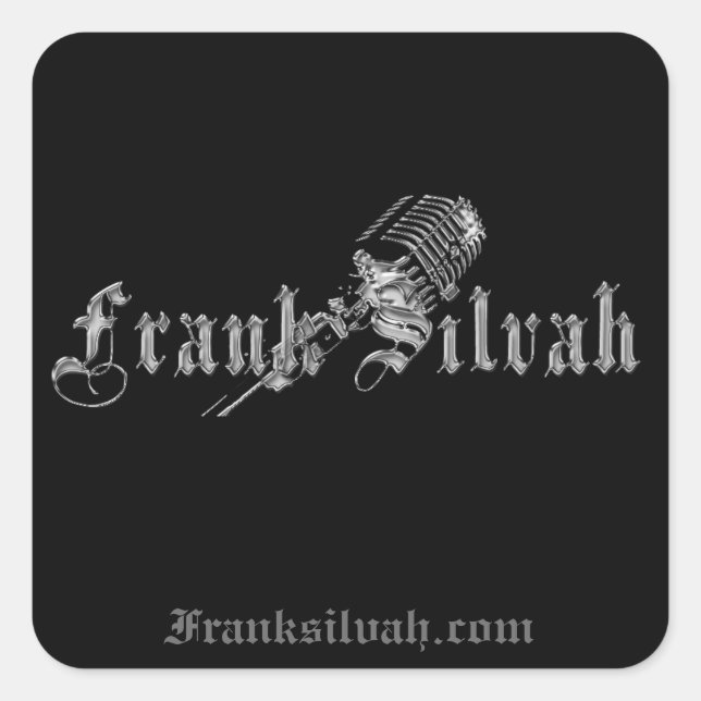 Frank Silvah Edition (sticker) Square Sticker (Front)