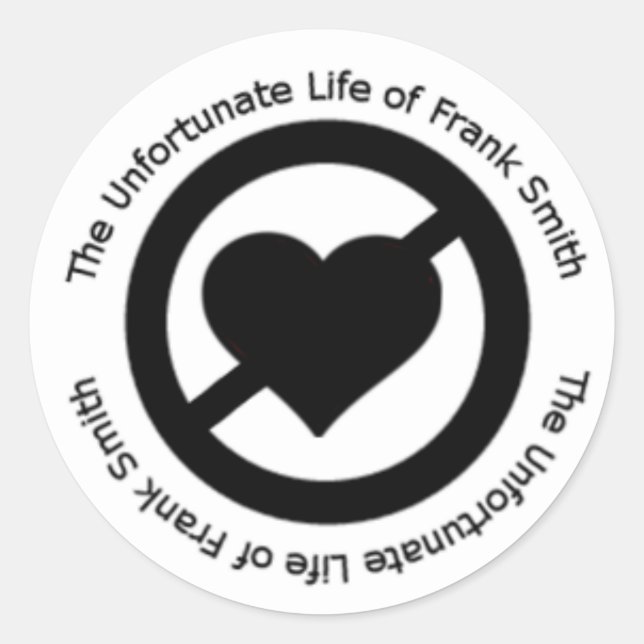 Frank Smith Classic Round Sticker (Front)