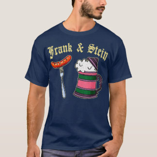 Frank  Stein German Beer Drinking Fastfood Oktober T-Shirt