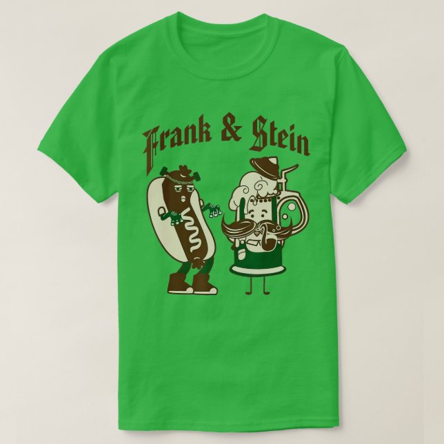 Frank & Stein Oktoberfest Beer Festival  T-Shirt (Design Front)