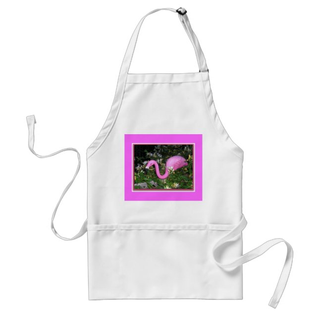 Frank the Flamingo Apron (Front)