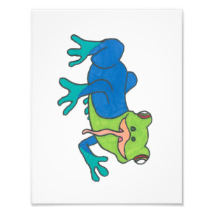 Frank the Frog Print