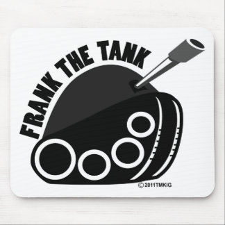 Frank The Tank Logo Mouse Pad