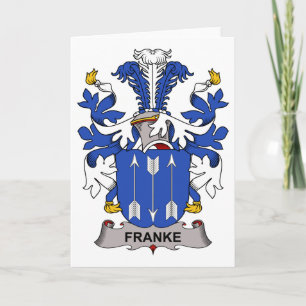 Franke Family Crest Card