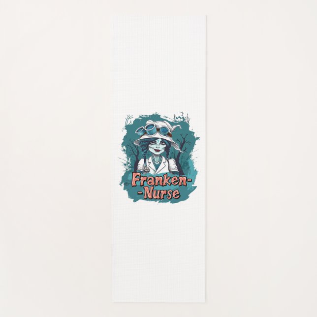 Franken-Nurse Yoga Mat (Front)