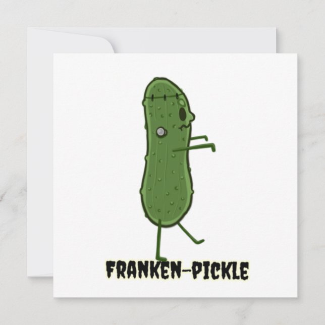 Franken-pickle Invitation (Front)