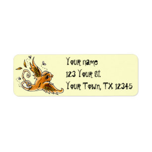 Frankenbird Address Lables Return Address Label
