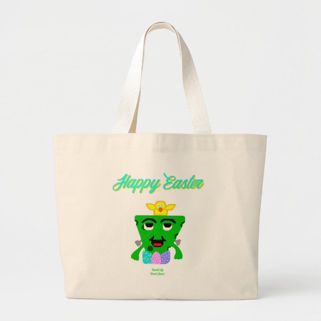 FrankenCheese Easter Jumbo Tote (Front)