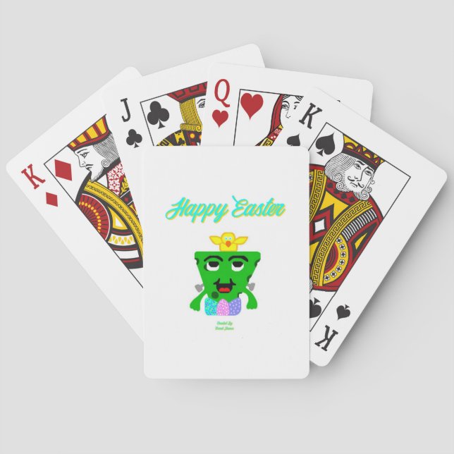FrankenCheese Easter Playing Cards (Back)