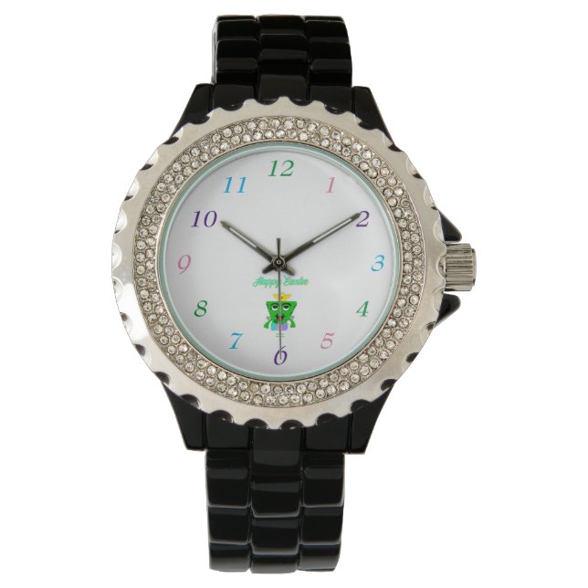 FrankenCheese Easter Women's Black Watch (Front)