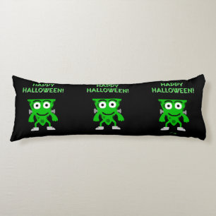 FrankenCheese Halloween Greetings Body Pillow