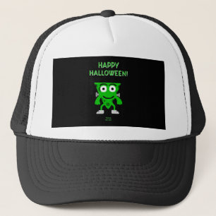 FrankenCheese Halloween Greetings Trucker Hat