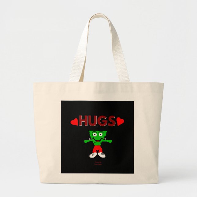 FrankenCheese Hugs Jumbo Tote (Front)