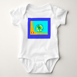 FrankenCheese Summer Baby Jersey Bodysuit