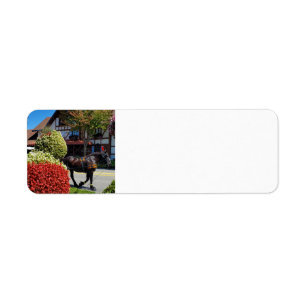 Frankenmuth, Michigan Return Address Label