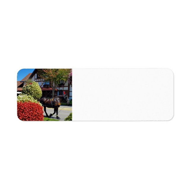 Frankenmuth, Michigan Return Address Label (Front)