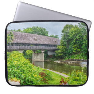 Frankenmuths Covered Bridge Laptop Sleeve
