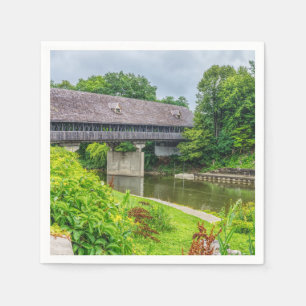 Frankenmuths Covered Bridge Napkin