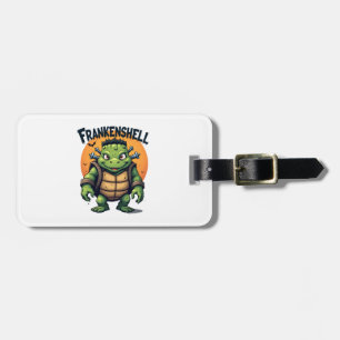 Frankenshell Turtle Luggage Tag