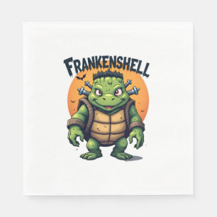 Frankenshell Turtle Napkin